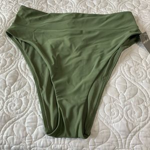 AE NWT bikini bottom cheeky cut size L